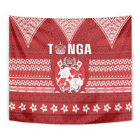 Tonga King Tupou VI Day Tapestry Traditional Tongan Kupesi Pattern LT05 - Polynesian Pride