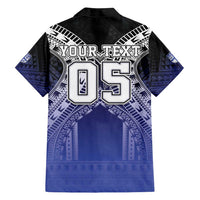 Custom Fiji Drua Family Matching Puletasi and Hawaiian Shirt Fijian Tapa Pattern