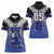 Custom Fiji Drua Women Polo Shirt Fijian Tapa Pattern