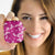Hawaii Monstera Deliciosa AirPods Case Pink Plumeria Polynesian Pattern - Polynesian Pride