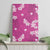 Hawaii Monstera Deliciosa Canvas Wall Art Pink Plumeria Polynesian Pattern - Polynesian Pride