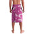 Hawaii Monstera Deliciosa Lavalava Pink Plumeria Polynesian Pattern - Polynesian Pride