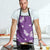 Hawaii Monstera Deliciosa Apron Purple Plumeria Polynesian Pattern - Polynesian Pride
