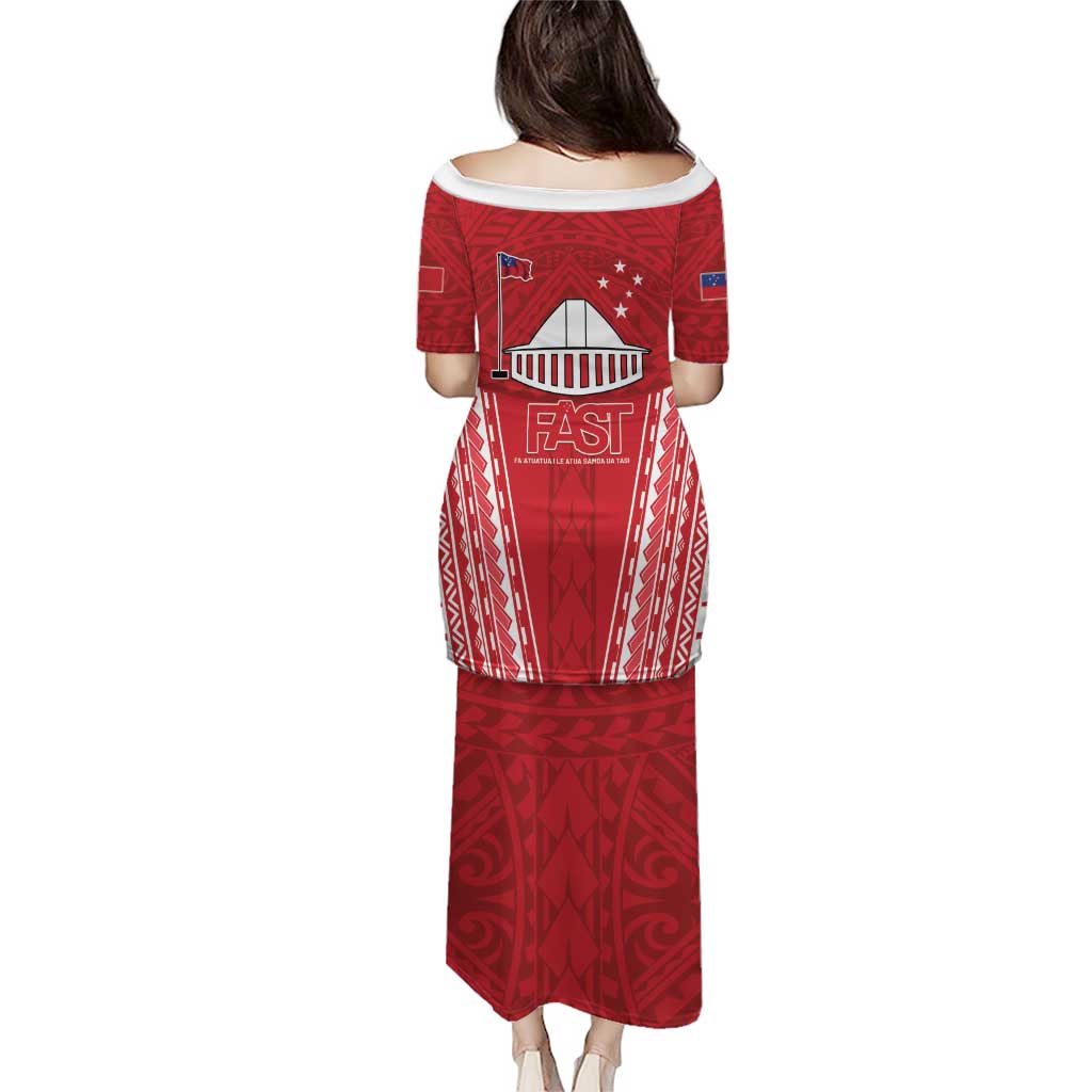 Samoa FAST Puletasi Forever Proud Samoan Tribal Pattern - Polynesian Pride