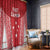 Samoa FAST Window Curtain Forever Proud Samoan Tribal Pattern - Polynesian Pride
