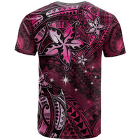 Hawaii Makahiki Season T Shirt Floral Tribal Tattoo Pink Galaxy LT05 - Polynesian Pride