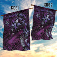 Hawaii Makahiki Season Garden Flag Floral Tribal Tattoo Purple Galaxy LT05 - Polynesian Pride
