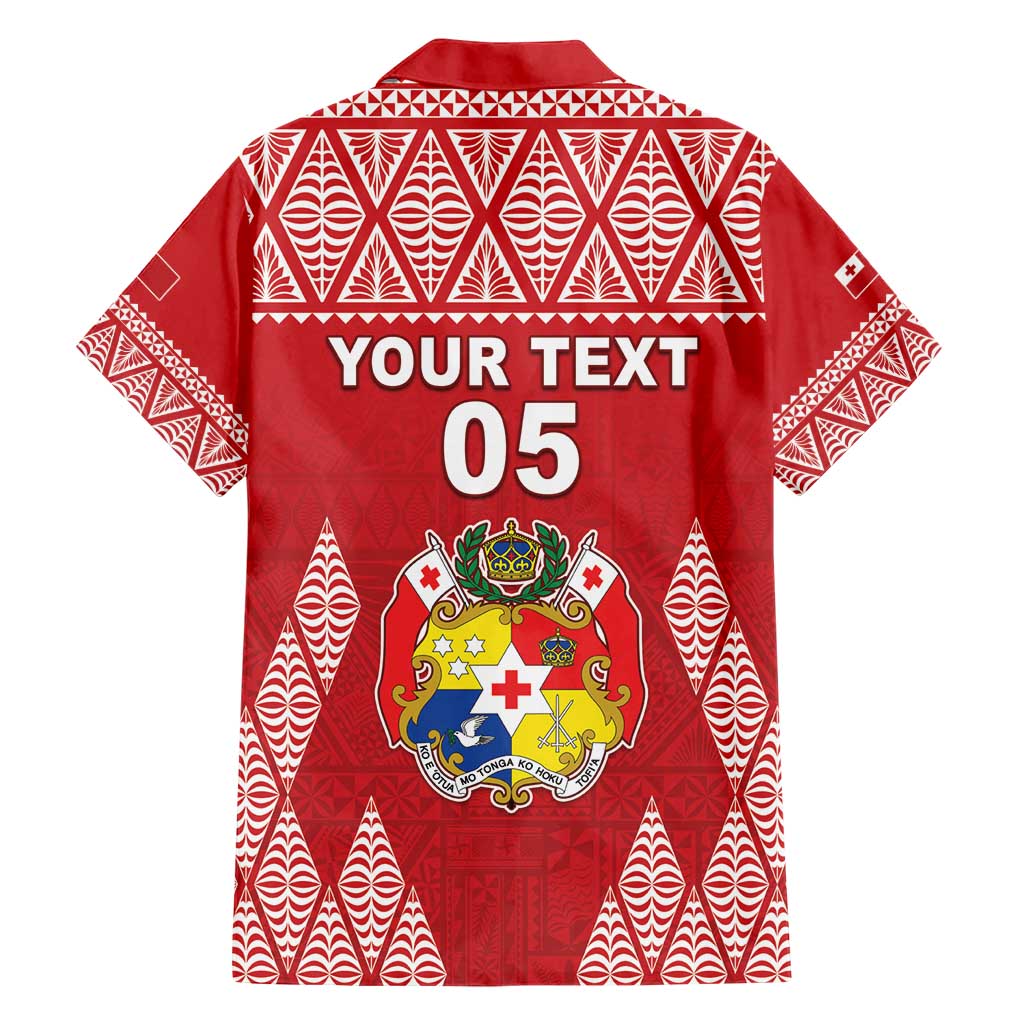 Custom Tonga Rugby Family Matching Short Sleeve Bodycon Dress and Hawaiian Shirt Tonga Mate Ma'a Take The Lead LT05 - Polynesian Pride