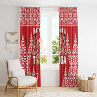 Tonga Rugby Window Curtain Tonga Mate Ma'a Take The Lead