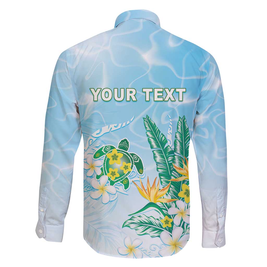 Personalised 2025 Aloha Hawaii Family Matching Mermaid Dress and Hawaiian Shirt Tropical Flowers And Honu LT05 - Polynesian Pride