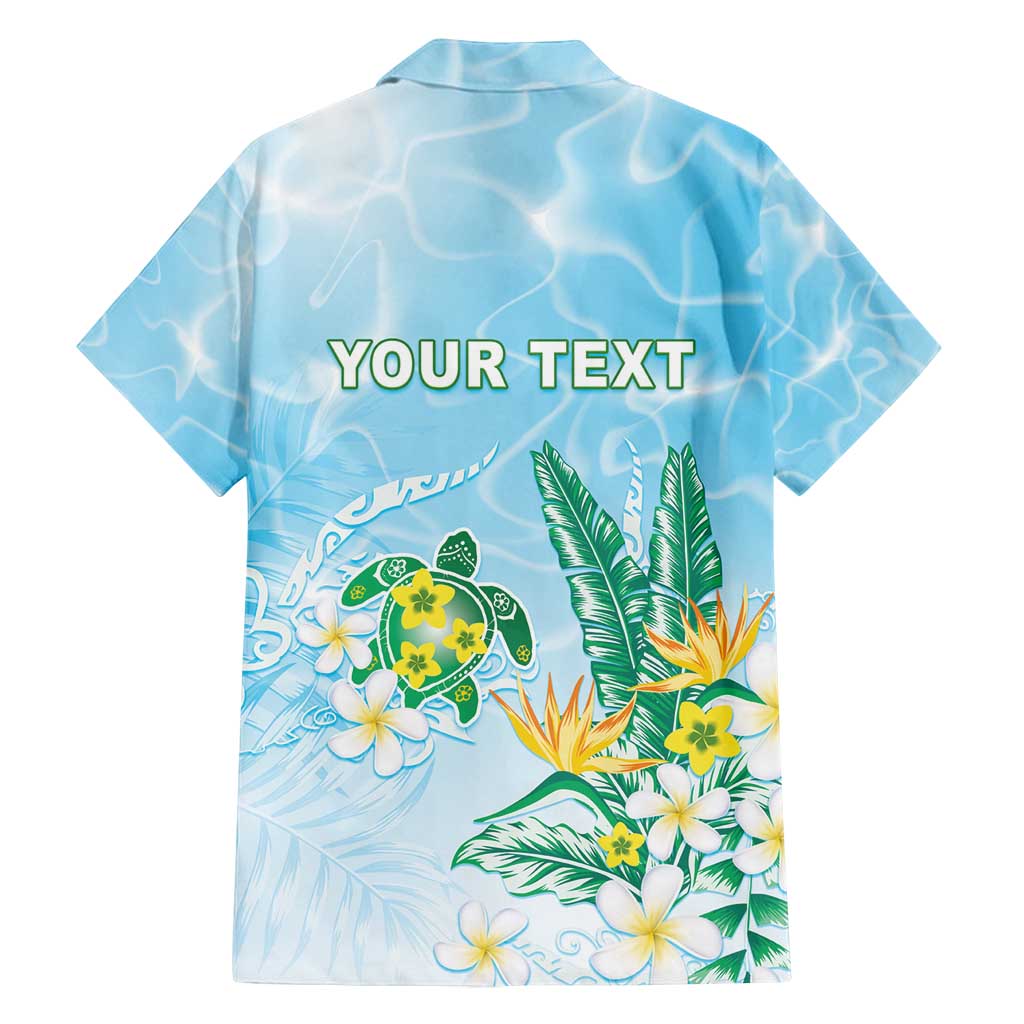 Personalised 2025 Aloha Hawaii Family Matching Tank Maxi Dress and Hawaiian Shirt Tropical Flowers And Honu LT05 - Polynesian Pride