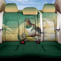 New Zealand Pigeon Kereru Back Car Seat Cover Maori Fern Art Green Gradient LT05 One Size Green - Polynesian Pride