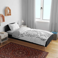 Brain Cancer Warrior Bedding Set Never Give Up