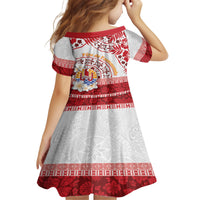 French Polynesia Internal Autonomy Day Family Matching Off The Shoulder Long Sleeve Dress and Hawaiian Shirt Tropical Hibiscus And Turtle Pattern LT05 - Polynesian Pride