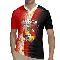 Personalised Tonga Emancipation Day Rugby Jersey Tongan Ngatu Pattern With Plumeria