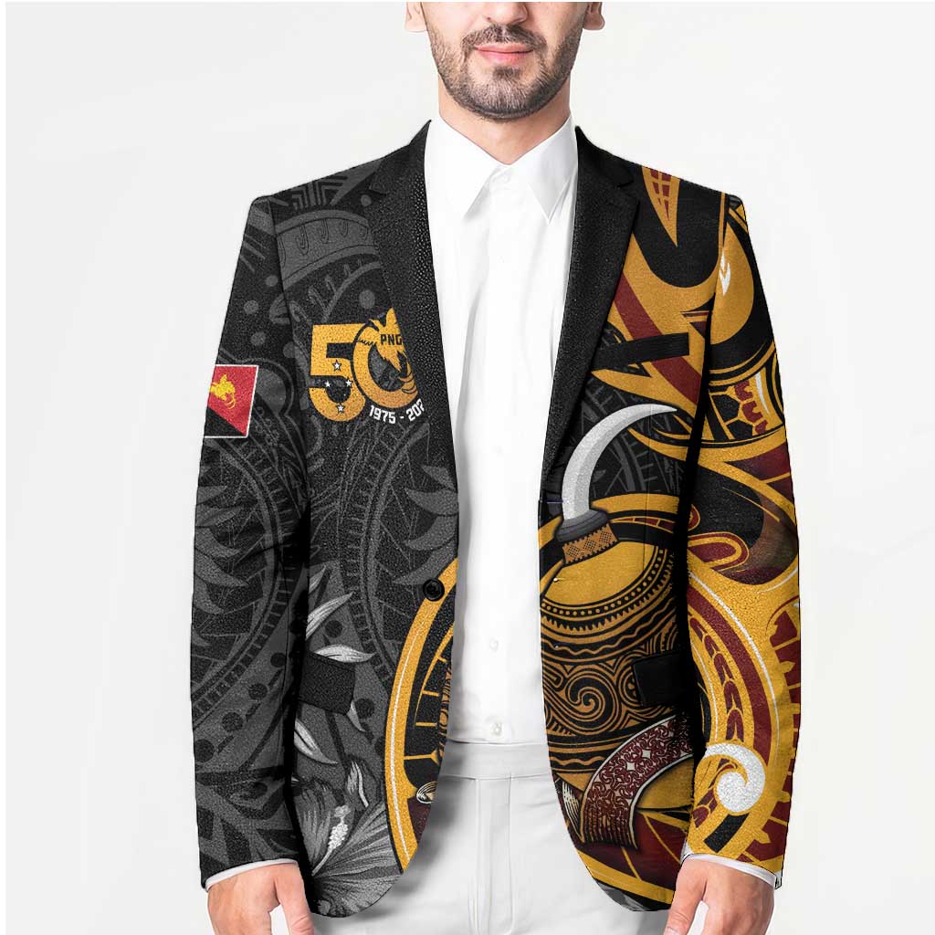 Papua New Guinea Blazer Happy 50th Independence Anniversary - Polynesian Pride