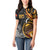 Personalised Papua New Guinea Women Polo Shirt Happy 50th Independence Anniversary - Polynesian Pride