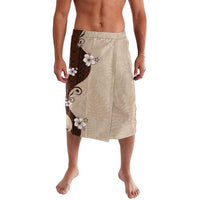 Polynesia Hibiscus Lavalava Cameo Curve Motif LT05 Beige - Polynesian Pride