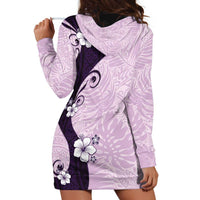 Polynesia Hibiscus Hoodie Dress Thistle Curve Motif LT05 - Polynesian Pride