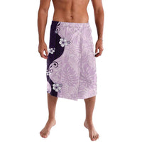 Polynesia Hibiscus Lavalava Thistle Curve Motif LT05 Purple - Polynesian Pride