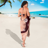 Polynesia Hibiscus Sarong Rose Bud Curve Motif - Polynesian Pride