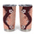 Polynesia Hibiscus Tumbler Cup Rose Bud Curve Motif - Polynesian Pride