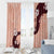 Polynesia Hibiscus Window Curtain Rose Bud Curve Motif - Polynesian Pride