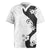 Polynesia Hibiscus Rugby Jersey White Curve Motif - Polynesian Pride