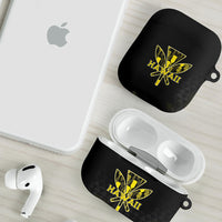 Aloha Hawaii Kahili AirPods Case Kanaka Maoli With Kakau Pattern LT05 - Polynesian Pride