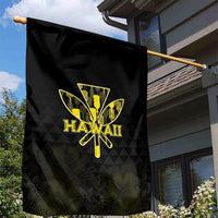Aloha Hawaii Kahili Garden Flag Kanaka Maoli With Kakau Pattern LT05 - Polynesian Pride