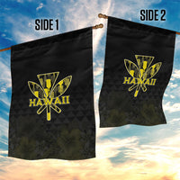 Aloha Hawaii Kahili Garden Flag Kanaka Maoli With Kakau Pattern LT05 - Polynesian Pride