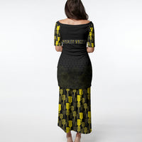 Personalised Aloha Hawaii Kahili Puletasi Kanaka Maoli With Kakau Pattern LT05 - Polynesian Pride