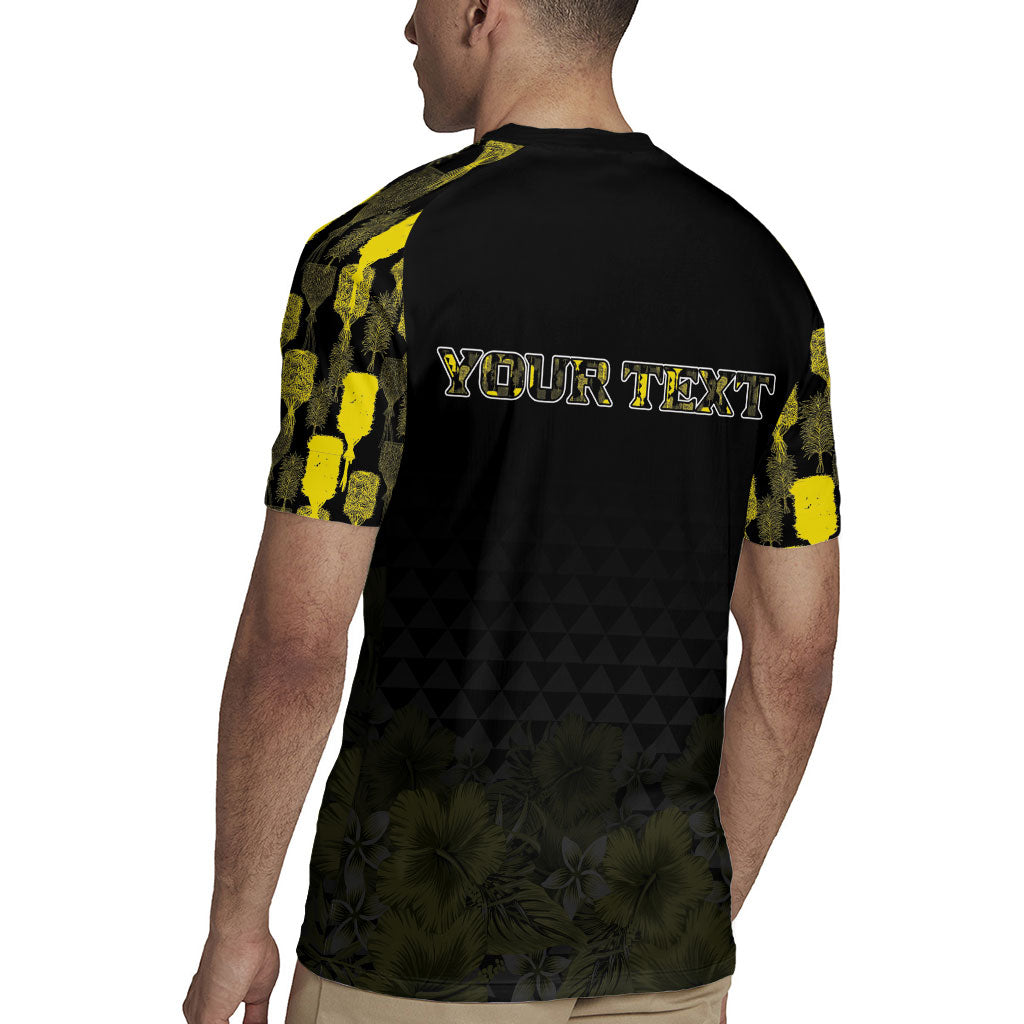 Personalised Aloha Hawaii Kahili Rugby Jersey Kanaka Maoli With Kakau Pattern LT05 - Polynesian Pride
