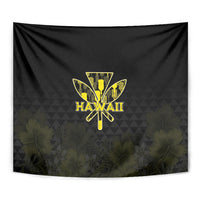 Aloha Hawaii Kahili Tapestry Kanaka Maoli With Kakau Pattern LT05 - Polynesian Pride