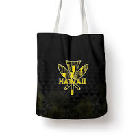 Aloha Hawaii Kahili Tote Bag Kanaka Maoli With Kakau Pattern LT05 - Polynesian Pride