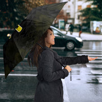 Aloha Hawaii Kahili Umbrella Kanaka Maoli With Kakau Pattern LT05 - Polynesian Pride
