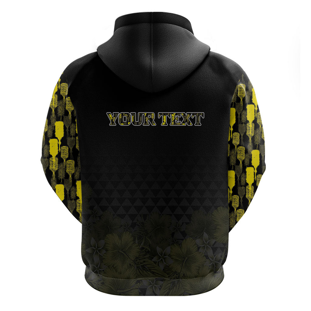 Personalised Aloha Hawaii Kahili Zip Hoodie Kanaka Maoli With Kakau Pattern LT05 - Polynesian Pride