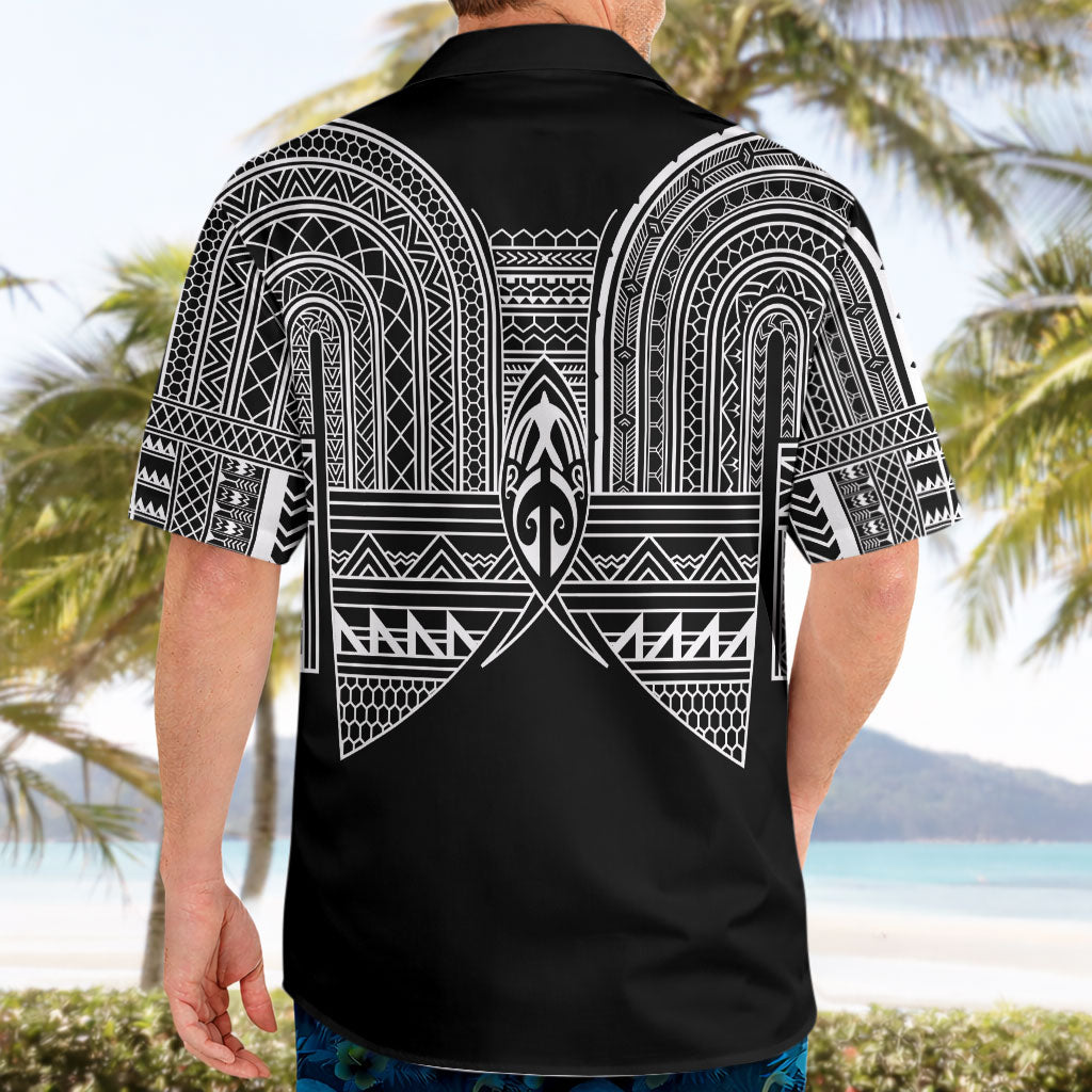 Philippines Igorot Tribal Inspired Hawaiian Shirt Black Version LT05 - Polynesian Pride