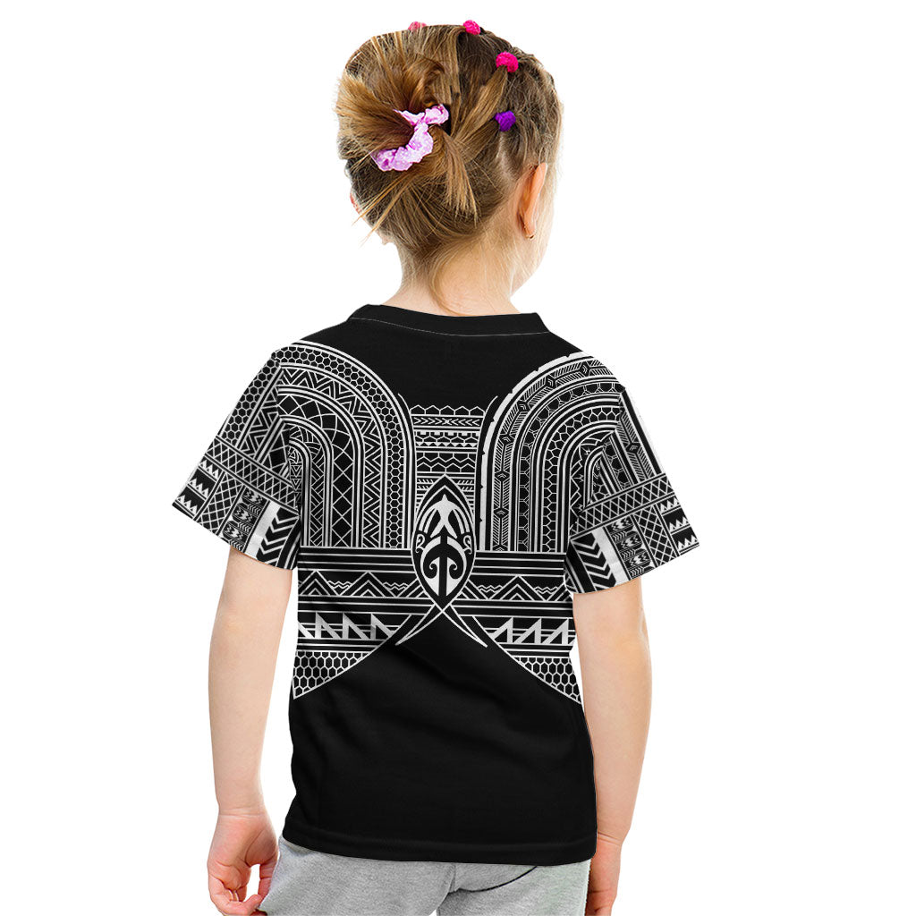 Philippines Igorot Tribal Inspired Kid T Shirt Black Version LT05 - Polynesian Pride