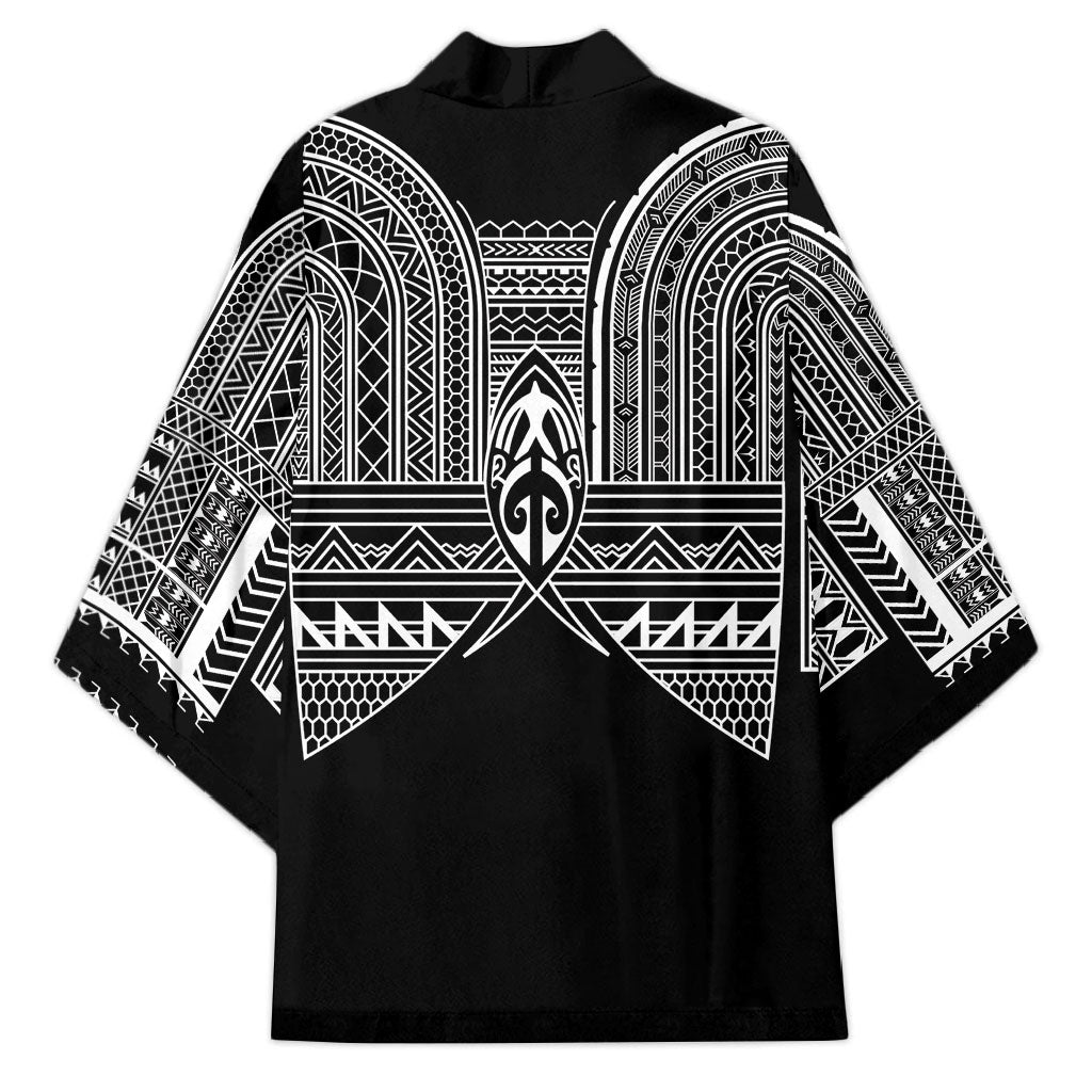 Philippines Igorot Tribal Inspired Kimono Black Version LT05 - Polynesian Pride