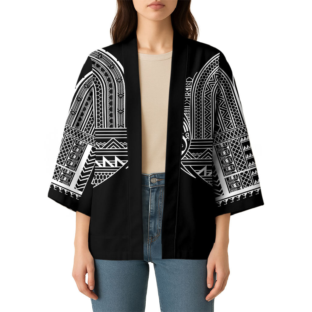 Philippines Igorot Tribal Inspired Kimono Black Version LT05 - Polynesian Pride