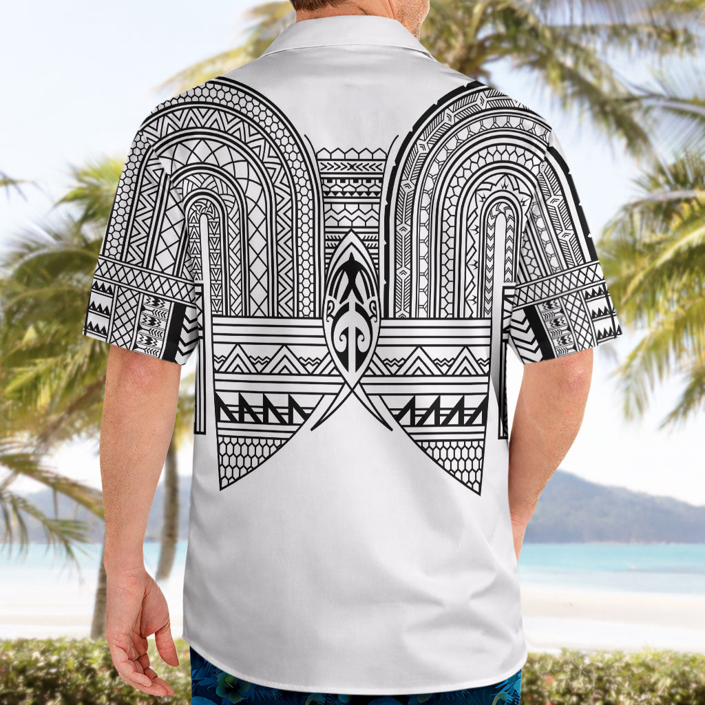 Philippines Igorot Tribal Inspired Hawaiian Shirt White Version LT05 - Polynesian Pride