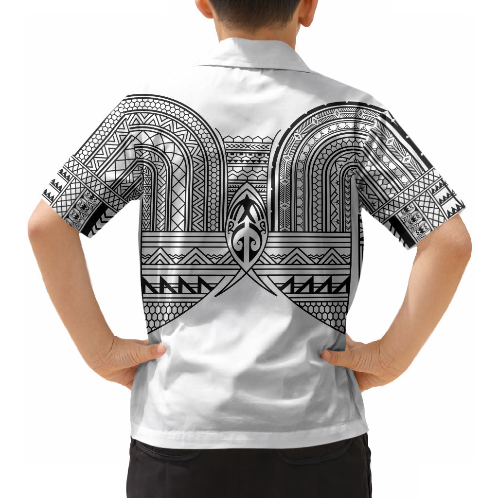 Philippines Igorot Tribal Inspired Hawaiian Shirt White Version LT05 - Polynesian Pride
