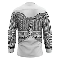 Philippines Igorot Tribal Inspired Hockey Jersey White Version LT05 - Polynesian Pride