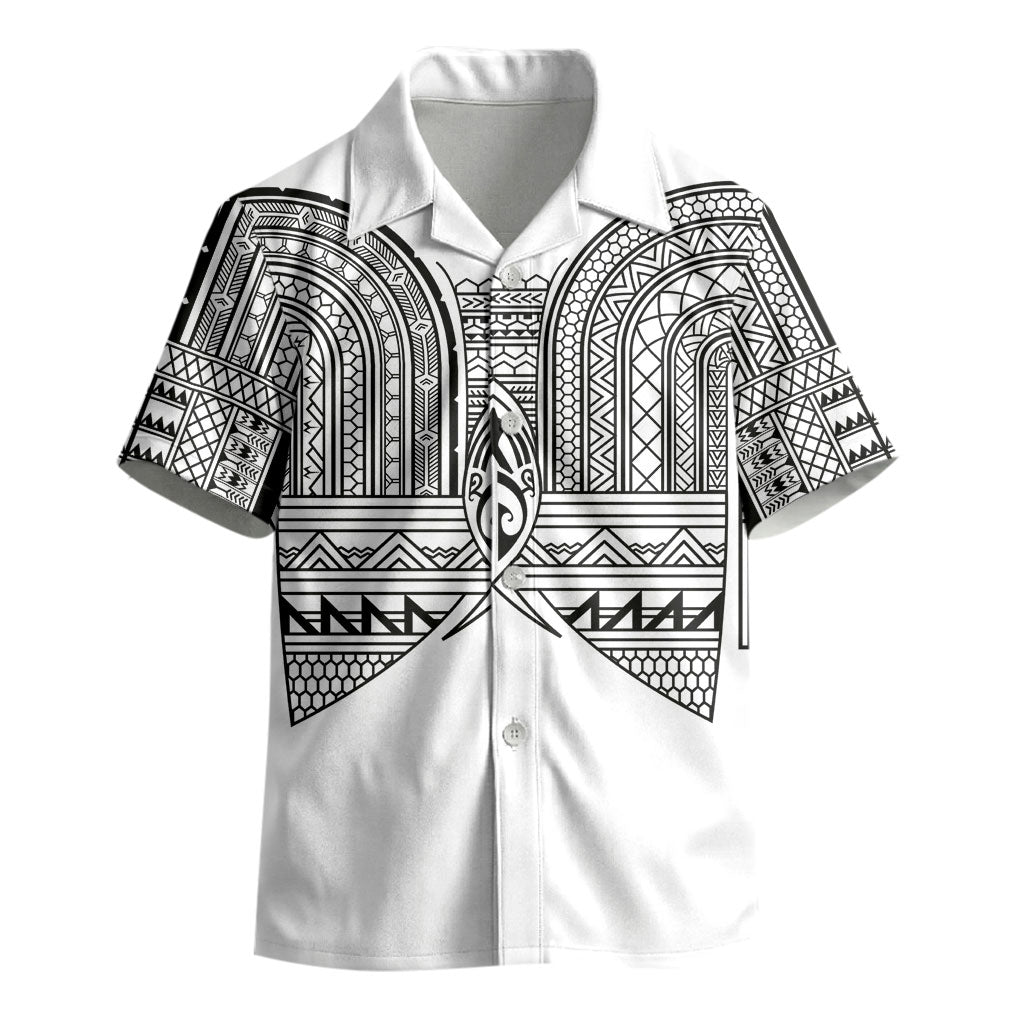 Philippines Igorot Tribal Inspired Kid Hawaiian Shirt White Version LT05 - Polynesian Pride