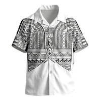 Philippines Igorot Tribal Inspired Kid Hawaiian Shirt White Version LT05 - Polynesian Pride