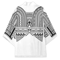 Philippines Igorot Tribal Inspired Kimono White Version LT05 - Polynesian Pride