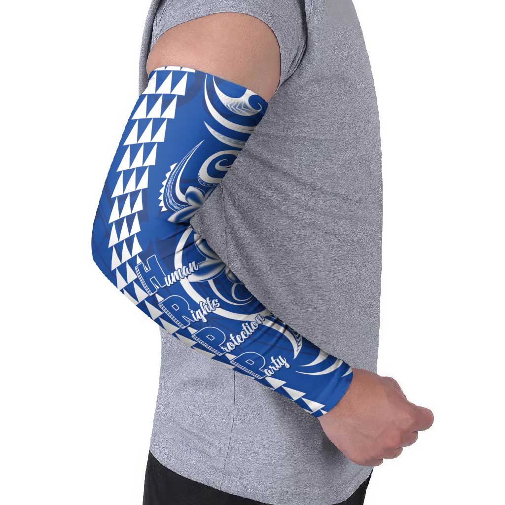 Samoa HRPP Party Arm Sleeves Polynesian Pattern - Polynesian Pride