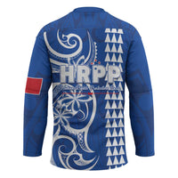 Samoa HRPP Party Hockey Jersey Polynesian Pattern - Polynesian Pride