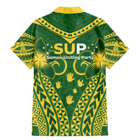 Samoa SUP Family Matching Mermaid Dress and Hawaiian Shirt Samoan Coat Of Arms LT05 - Polynesian Pride